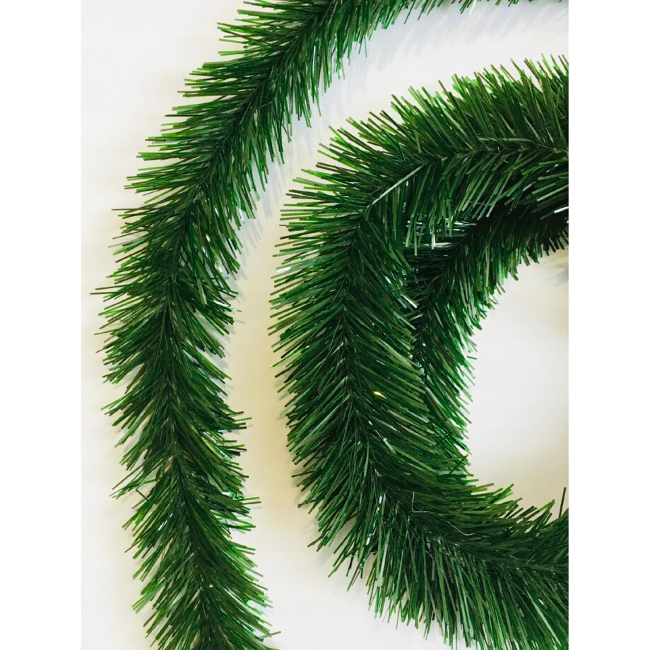 GIRLANDA 4,5 m Z BŁYSZCZĄCEJ FOLII połysk DEKORACJA NA SCHODY DOM WNĘTRZA