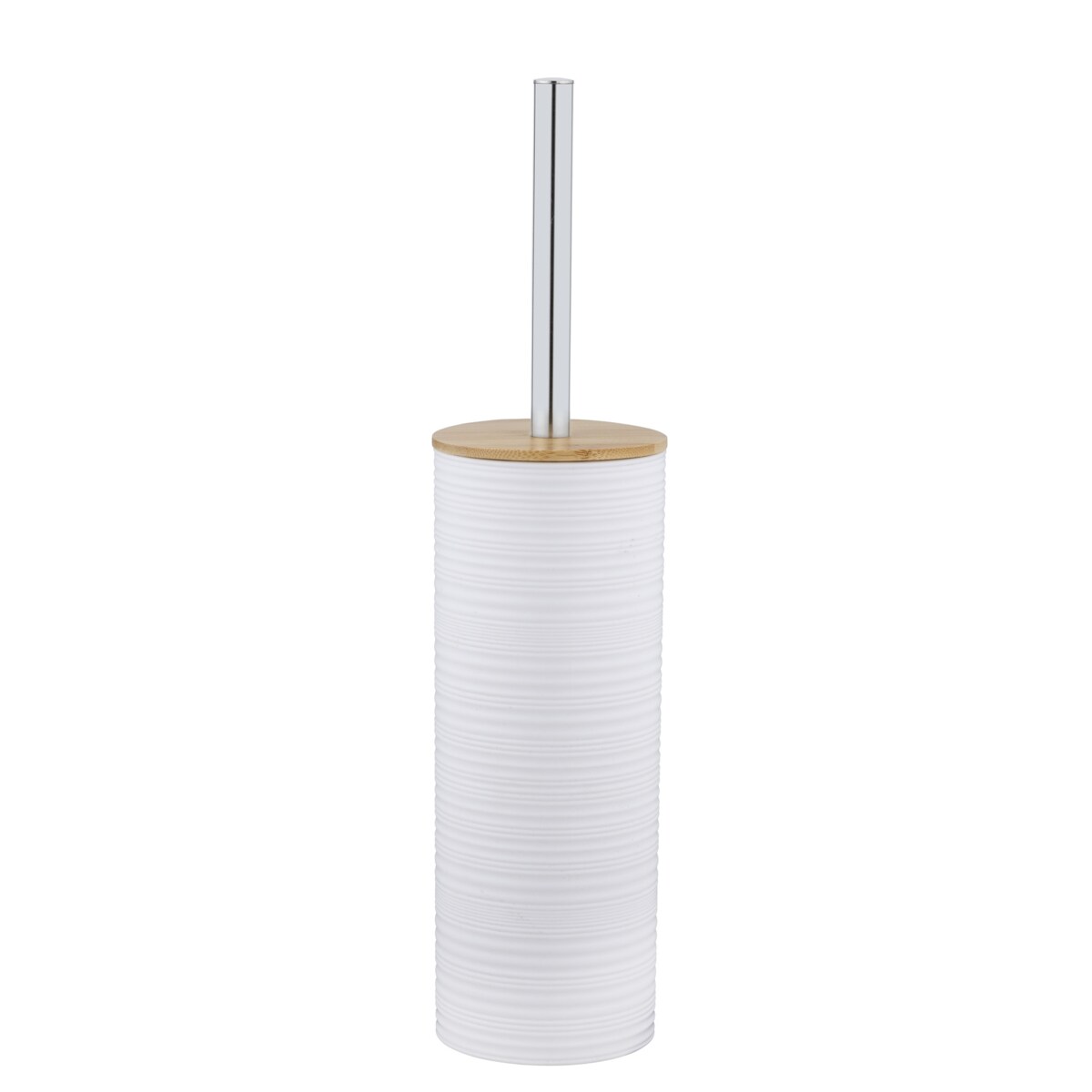 Wysoka szczotka do WC z bambusem LYON, 38,5 cm