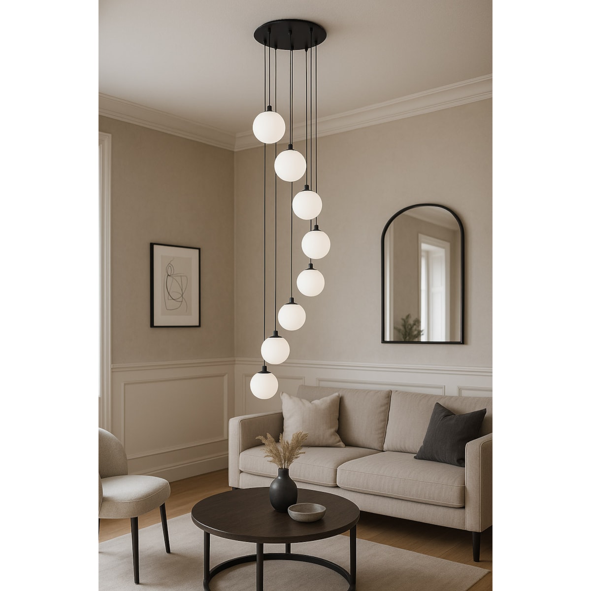 Lampa wisząca K-5552 z serii ASPEN