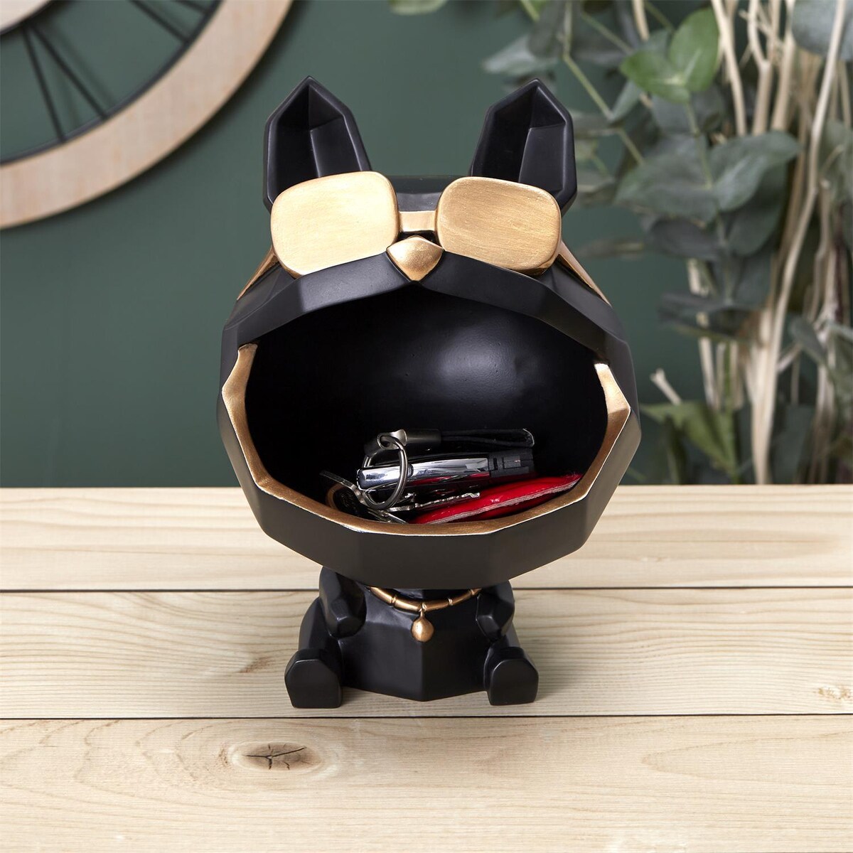 Organizer Pies w okularach czarny