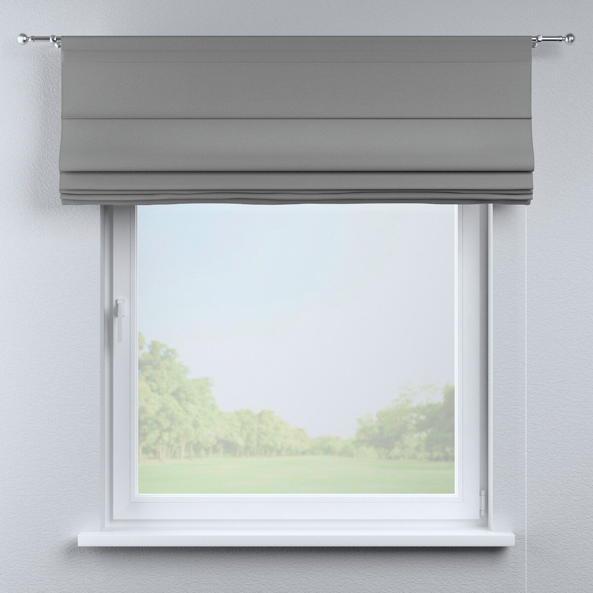 Roleta rzymska Torino, szary, Loneta