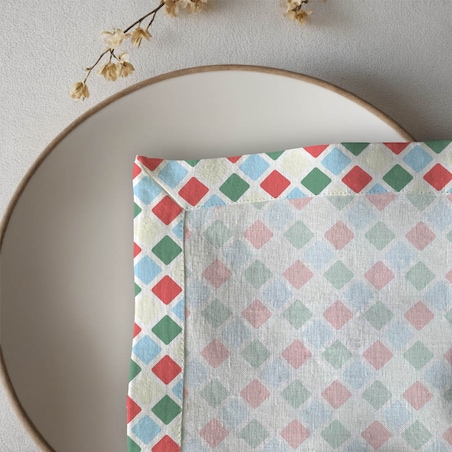 Serwetki świąteczne - Świąteczna kratka (2 szt.)