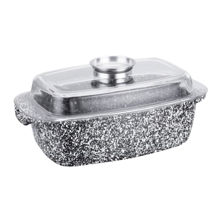 Brytfanna z powłoką marmurową KLAUSBERG 4.5L 32cm 2 elementy