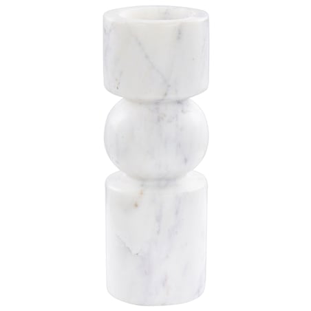 Świecznik marmurowy biały IOANNINA
