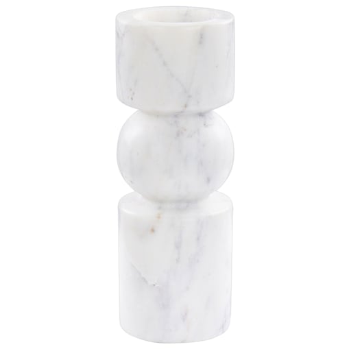 Świecznik marmurowy biały IOANNINA