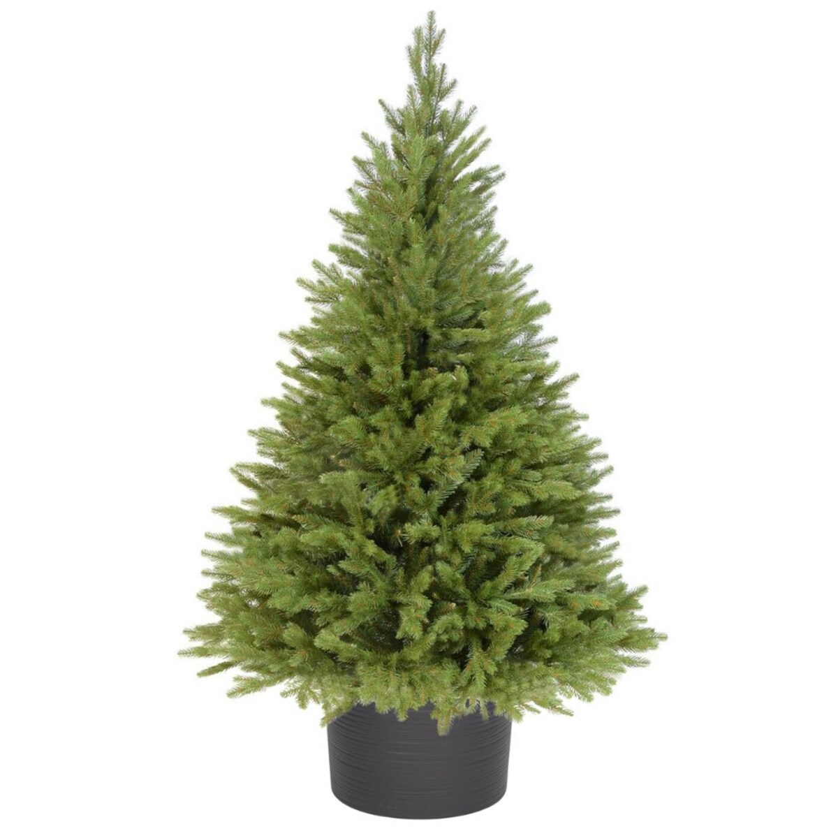 Choinka Premium Świerk Kaukaski PE w Okrągłej Donicy 130 cm X-Choinka 7 kolorów donicy