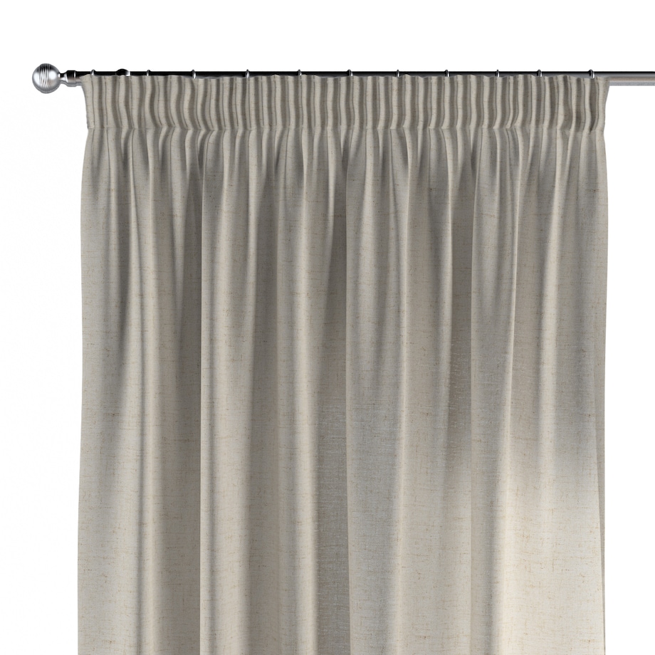 Zasłona na taśmie marszczącej 1 szt. 130x245 beżowy