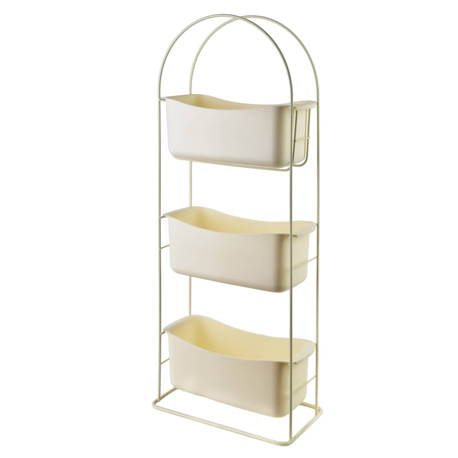 Półka łazienkowa 3-poziomowa DEA BEIGE