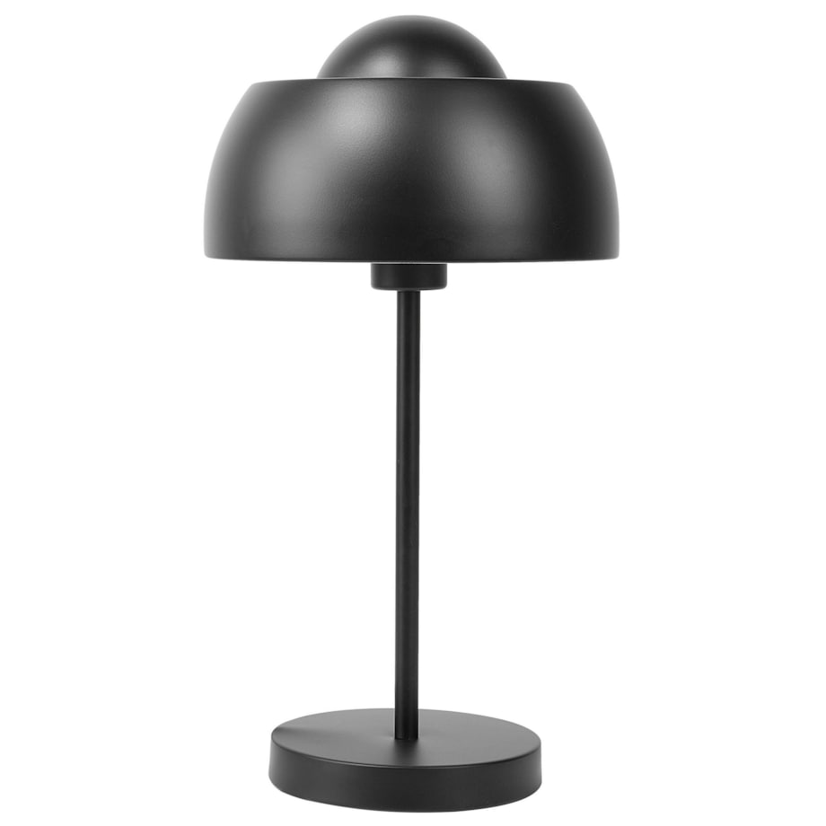 Lampa stołowa metalowa czarna SENETTE
