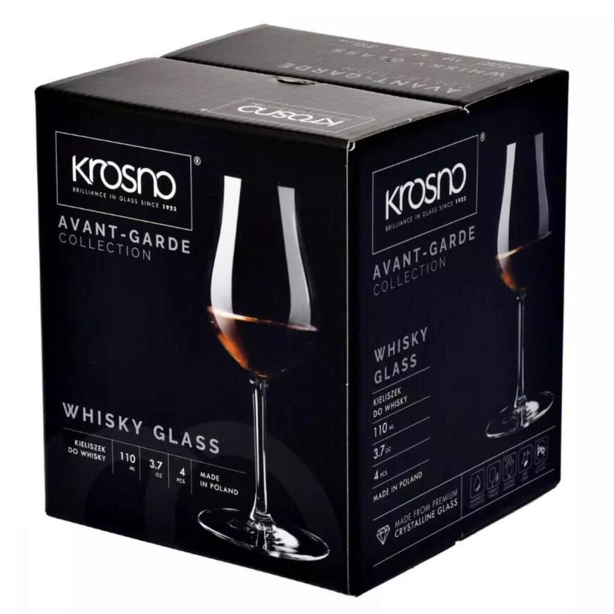 Kieliszki do Koniaku Whisky Krosno Avantgard 110 ml Kieliszek Degustacyjny