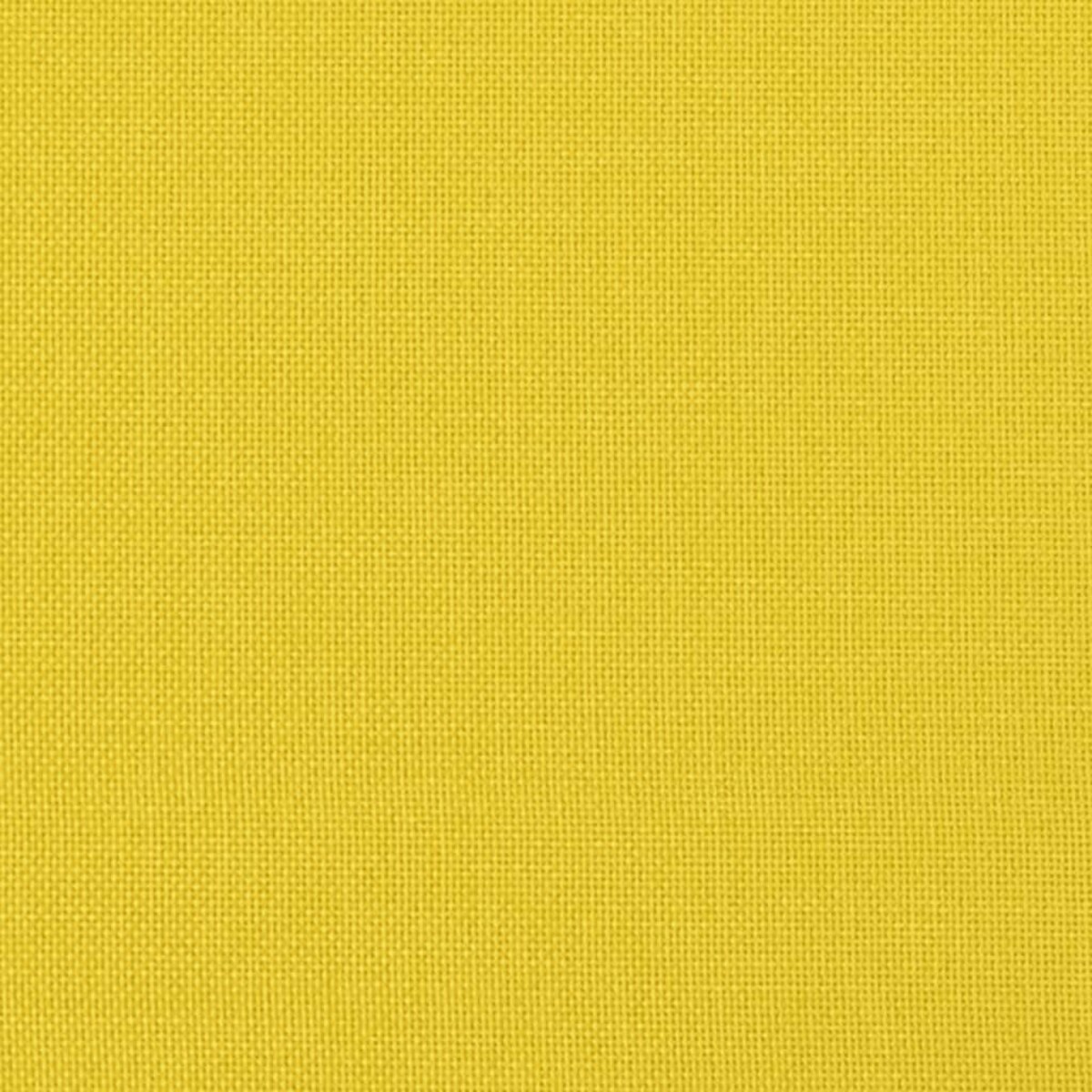 vidaXL Fotel rozkładany z podnóżkiem, jasnożółty, tkanina