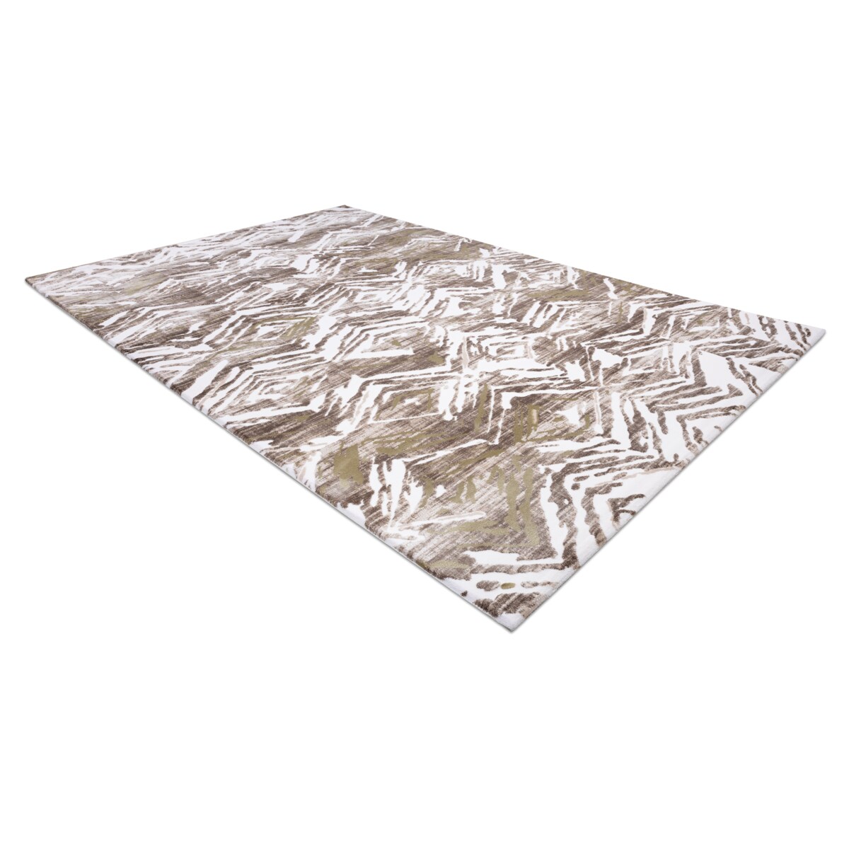 Dywan AKRYL DIZAYN 121 beż / zielony 160x230 cm