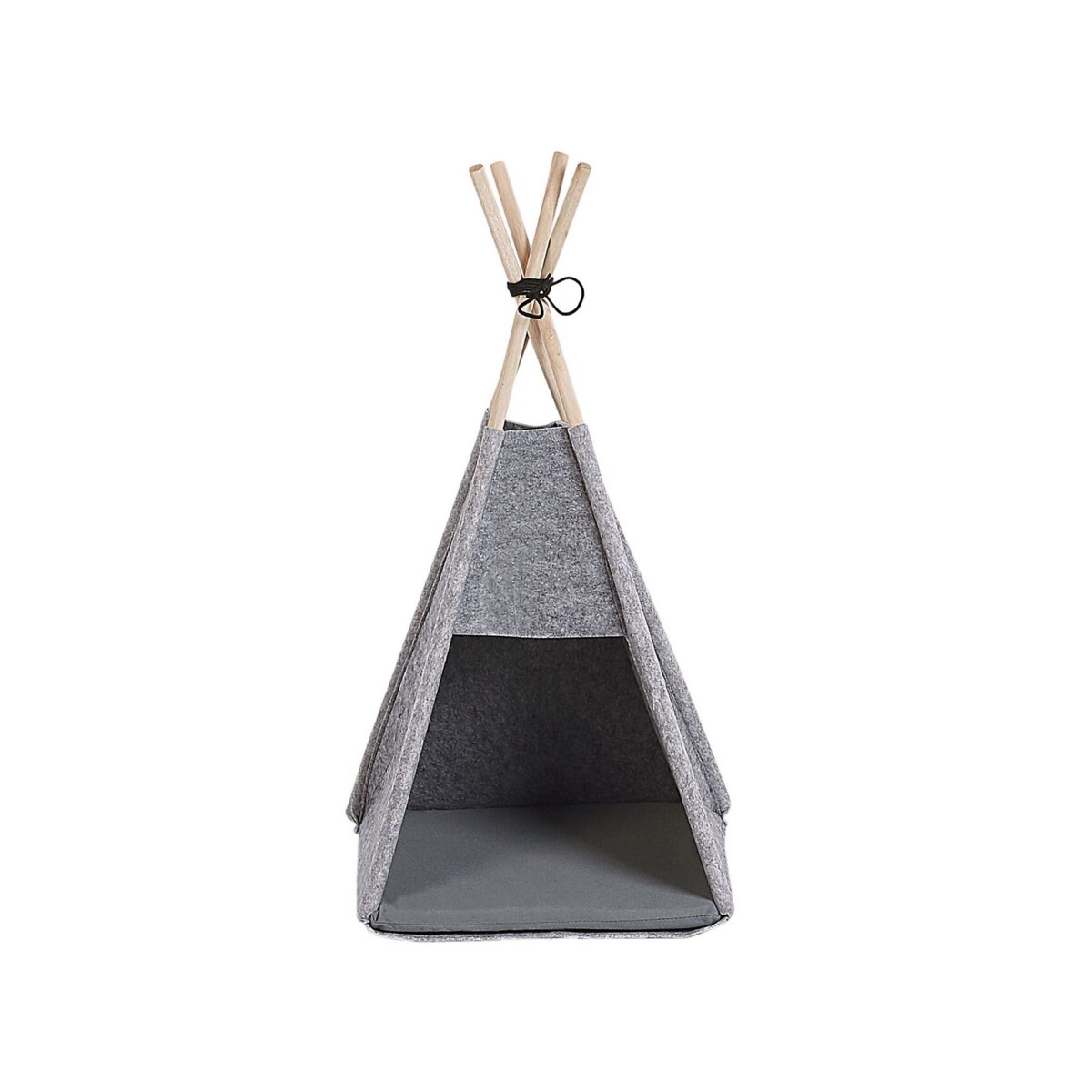 Namiot tipi dla kota 35 x 40 cm szary ULUBEY