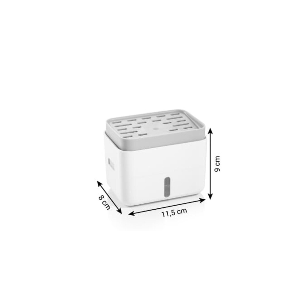 Dozownik Płynu Żelu do mycia Naczyń Puro z miejscem na Gąbkę Zasobnik