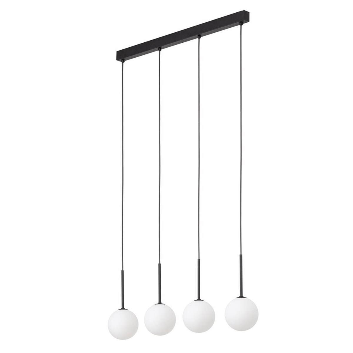 Lampa wisząca TK Lighting MARTIN 4503 czarno-biała 4xG9 regulowana do jadalni i kuchni