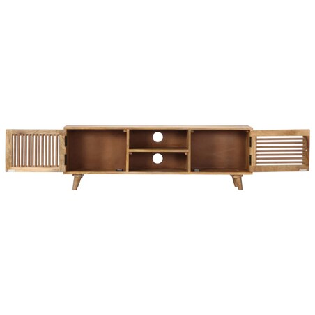 vidaXL Szafka pod TV, 120x30x40 cm, lite drewno mango