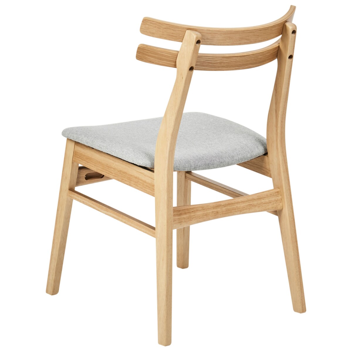 Zestaw 2 krzeseł do jadalni CYNTHIANA Jasnoszary