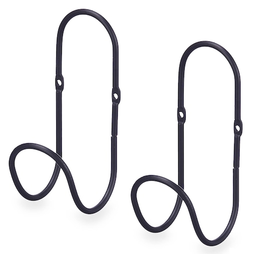 Wieszak na ręcznik, 2 sztuki, 7 x 6 x 15,5 cm