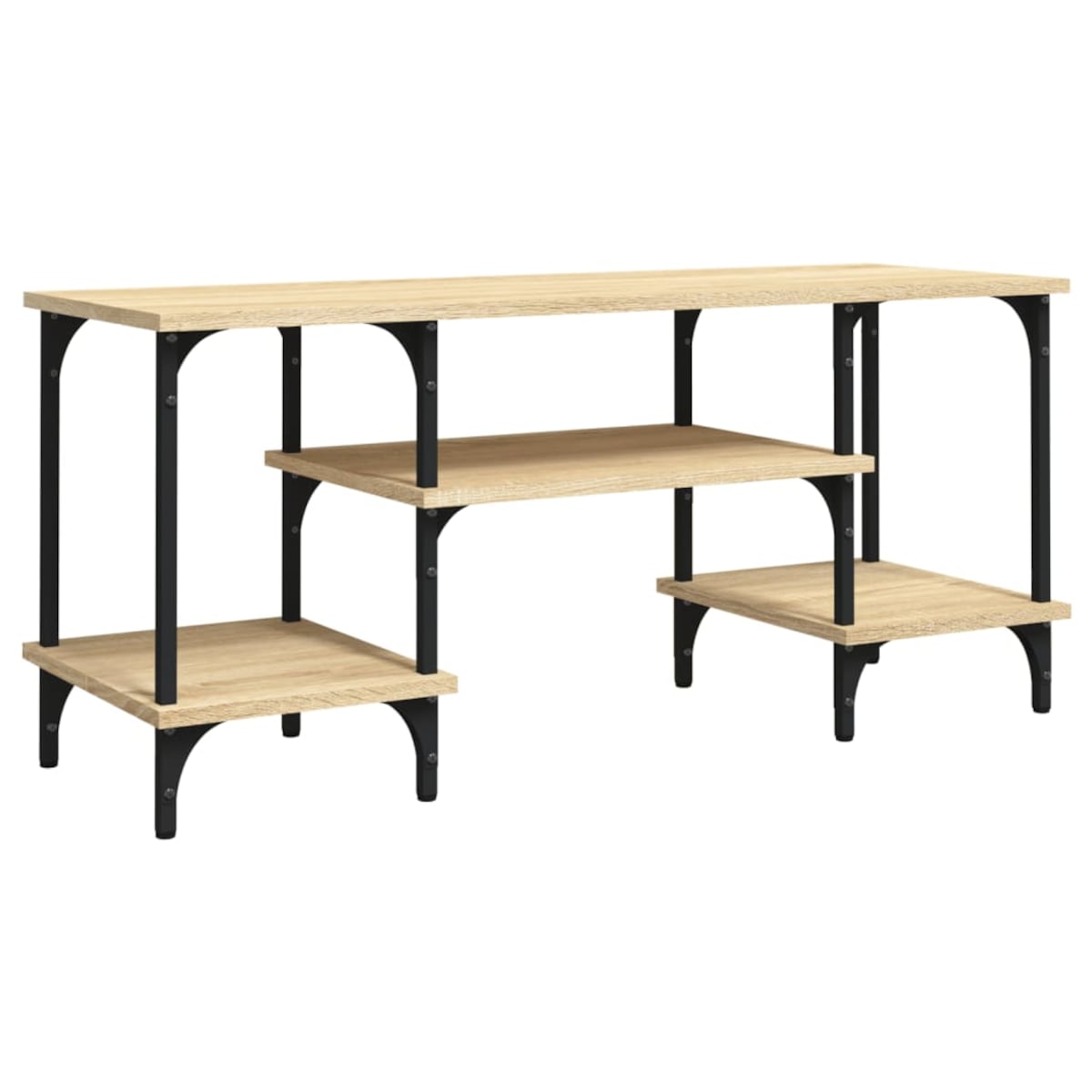 vidaXL Szafka TV, dąb sonoma, 102x35x45,5 cm, materiał drewnopochodny