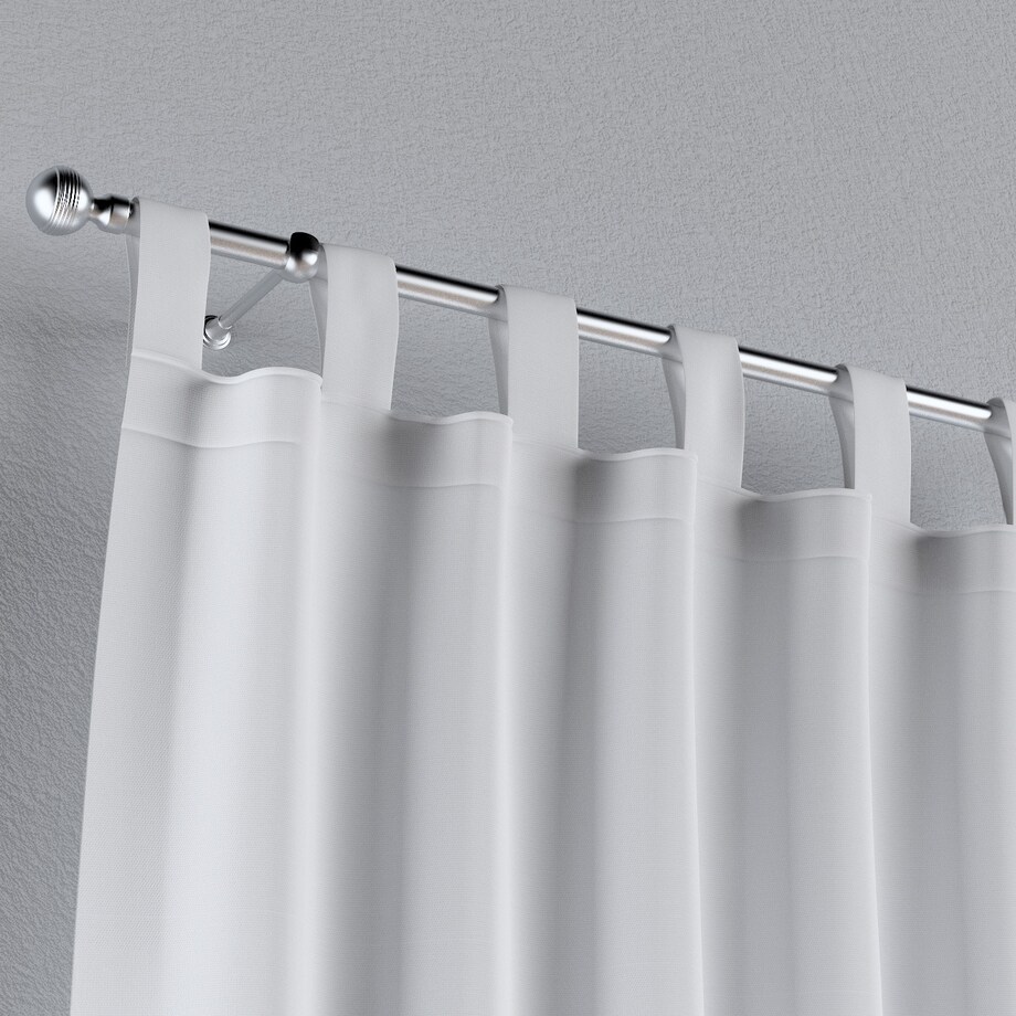 Zasłona na szelkach 1 szt. 130x260 biały
