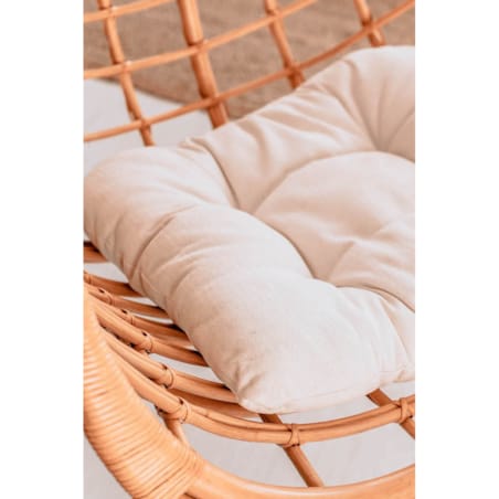 WISZĄCY FOTEL HUGO NATURALNY