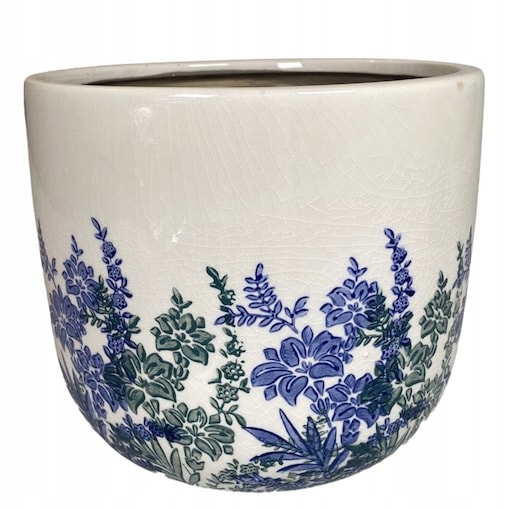 DONICZKA DO PALMY 21cm duża skandynawska na bonsai aloes osłonka donica