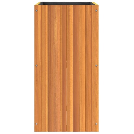 vidaXL Donica ogrodowa, 45x45x90 cm, lite drewno akacjowe