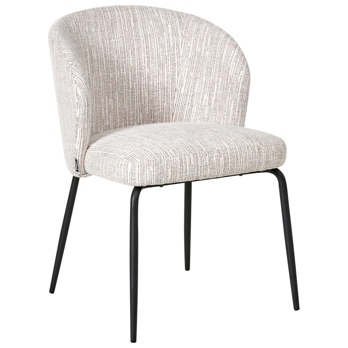 Zestaw 2 krzeseł do jadalni ZANA Kolorowy