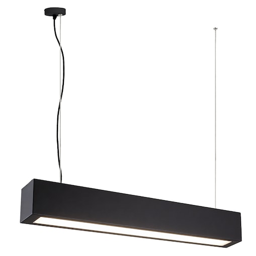 Lampa sufitowa wisząca Light Prestige Ibros czarny LED CCT 3000K/4000K/6000K (regulowana) 1 szt.