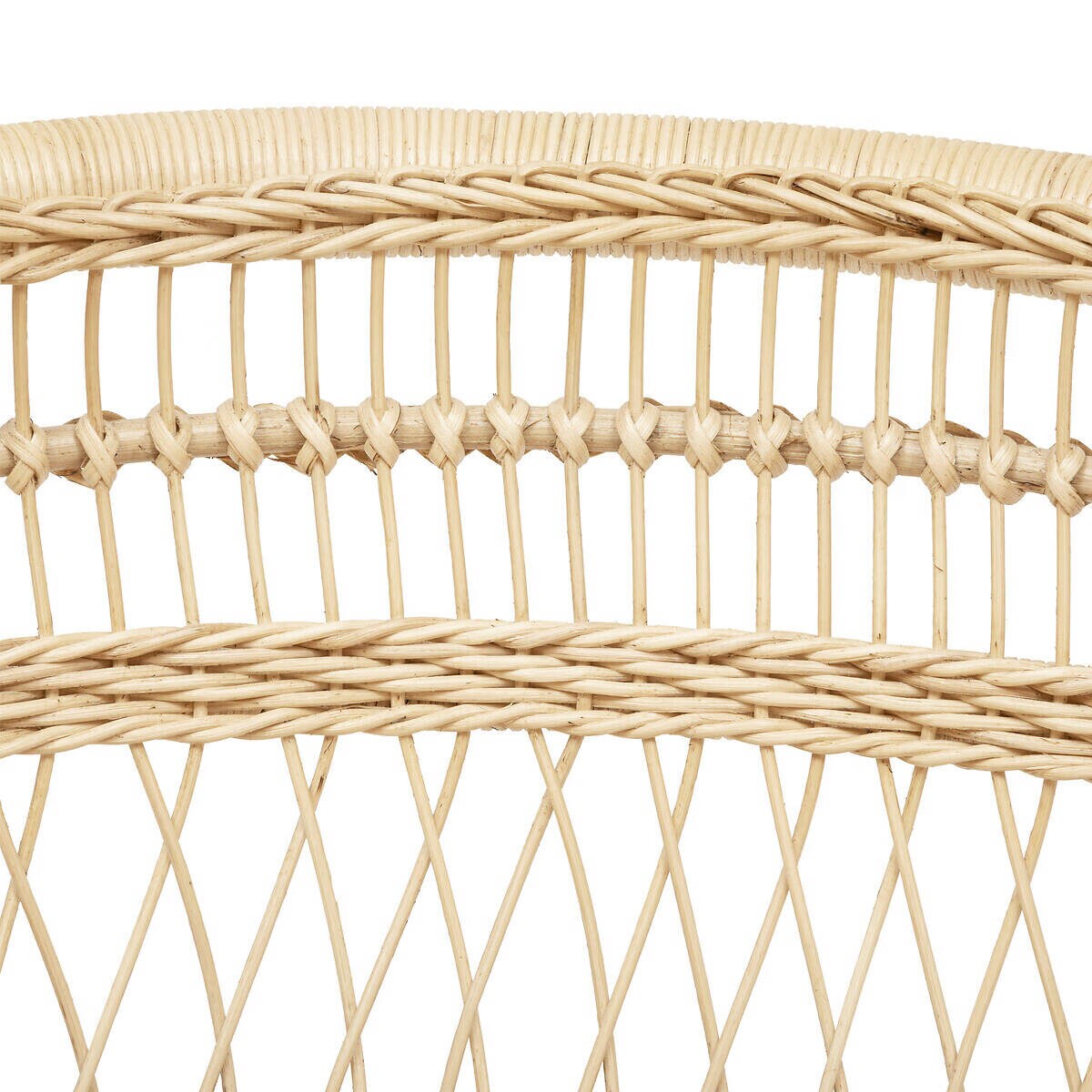 Fotel rattanowy do salonu MALEVIO