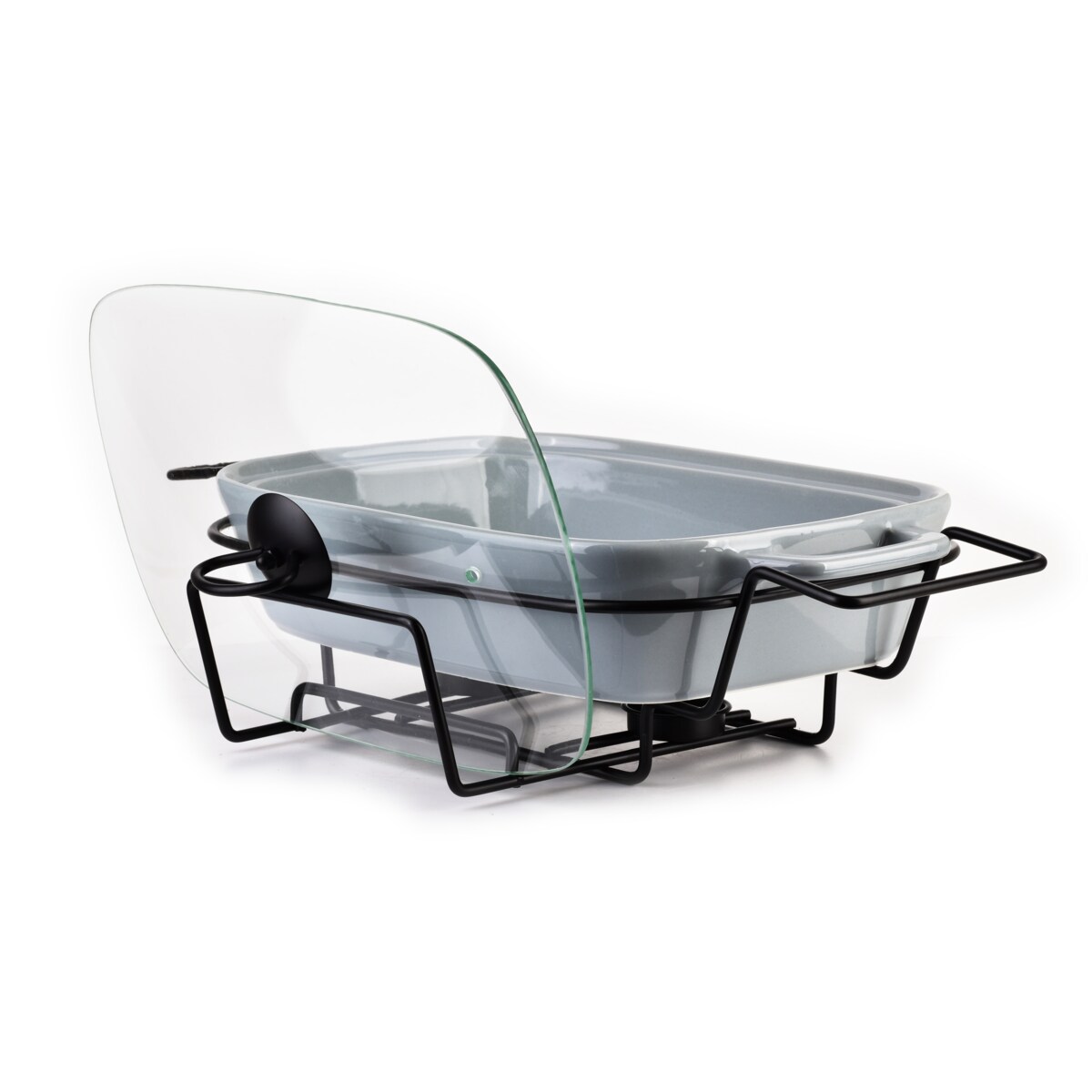 MODERN KITCHEN Naczynie z podgrzewaczem2,1l 41,5x25,6xH15cm