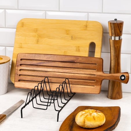 Organizer stojak uchwyt podstawka na 8 pokrywek KINGHOFF