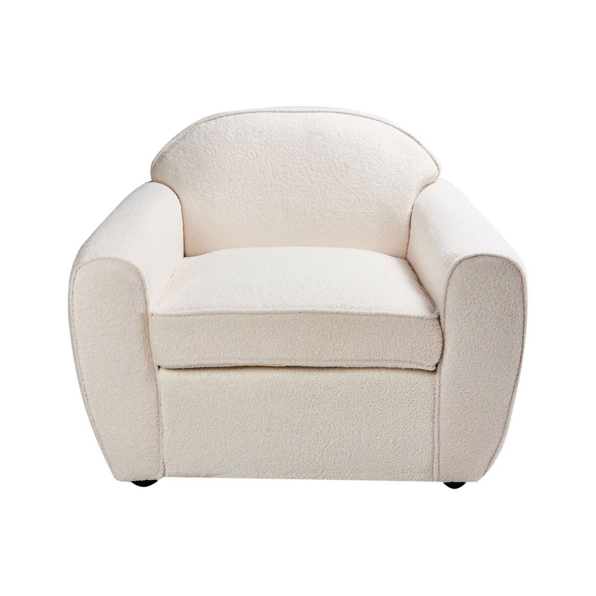 Fotel ELLEDE Boucle Jasnobeżowy