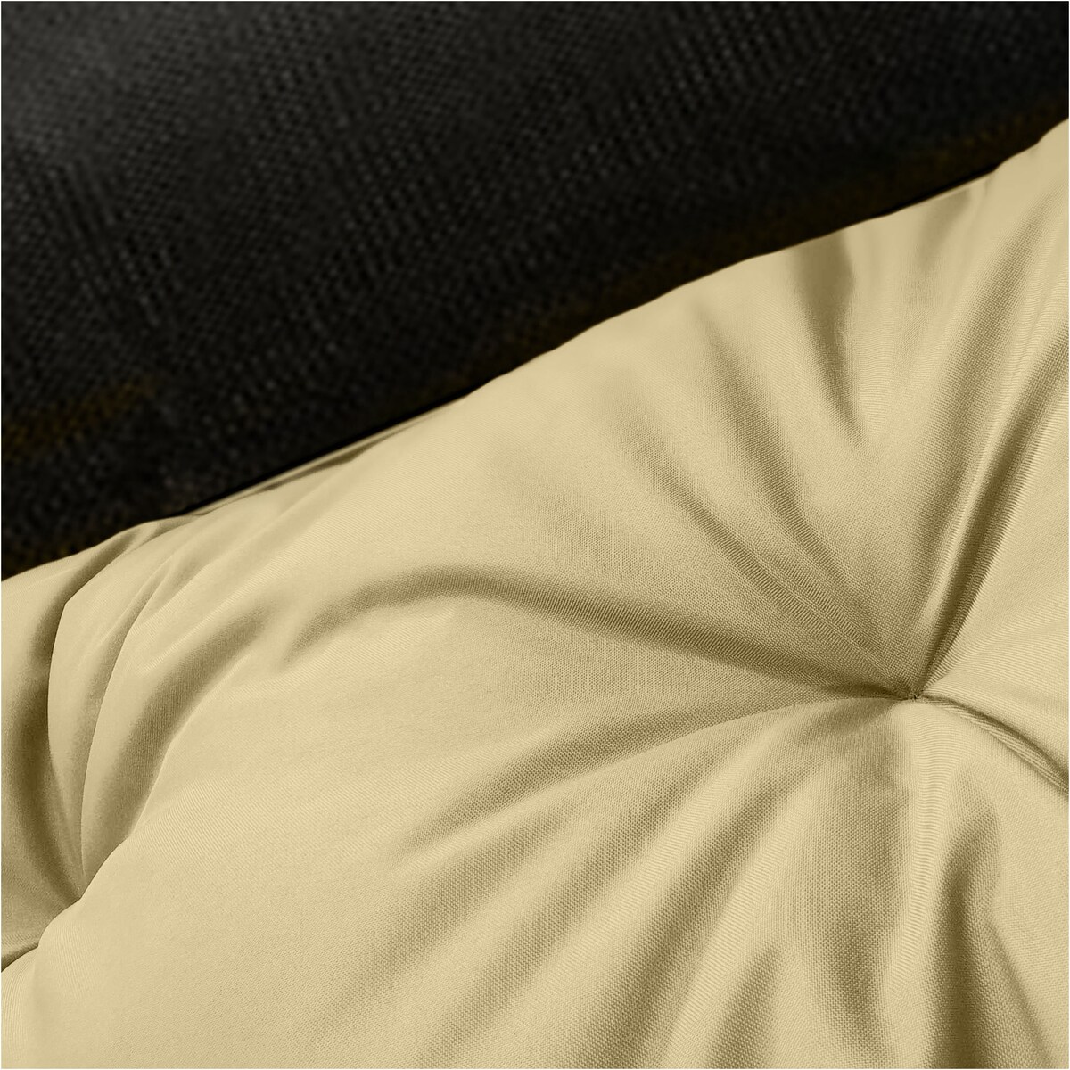 Legowisko Dla Psa Kanapa Posłanie 75X65 Cm Wodoodporne Poduszki Pikowane Beżowe