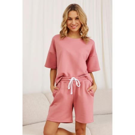 Doctor Nap Różowy dres damski - XL