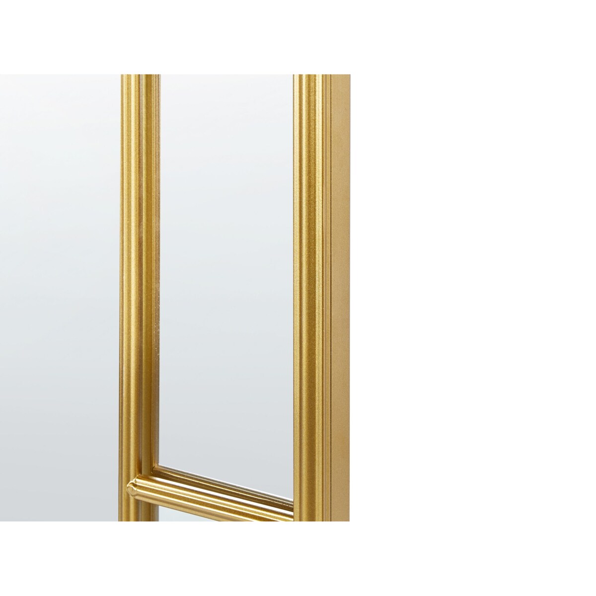 Lustro ścienne CROSSES 60 cm 170 cm Metal Złoty