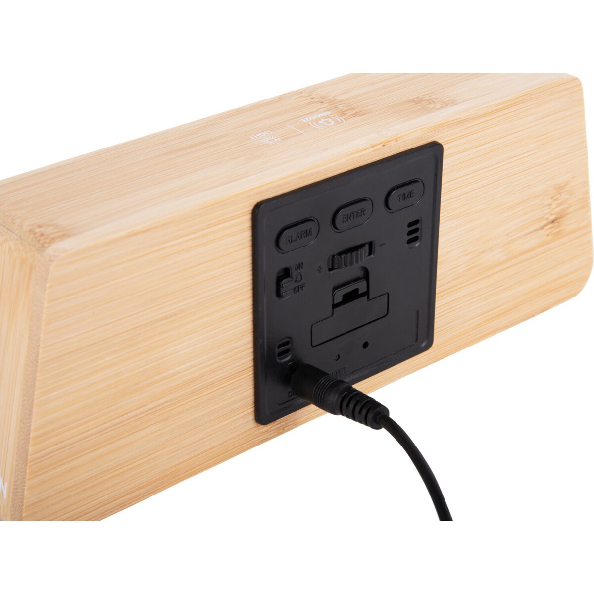 Budzik z wyświetlaczem zmieniającym kolory Karlsson