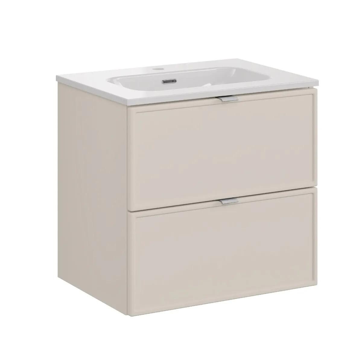 Szafka łazienkowa BELLA CASHMERE 82-60-2S 60cm kaszmirowa z umywalką