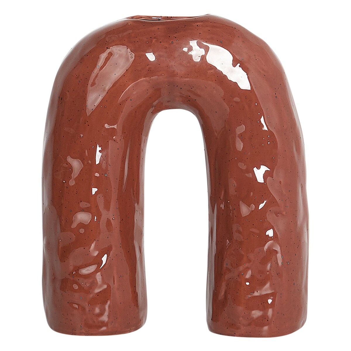 Kamionka Wazon na kwiaty 29 cm Brązowy PERCH