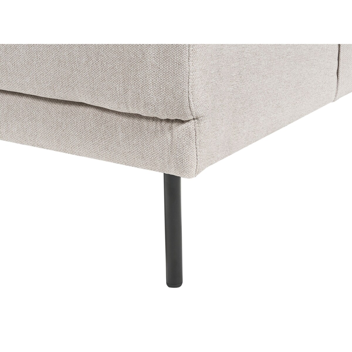 Narożnik 4-osobowy lewostronny beżowy BREDA