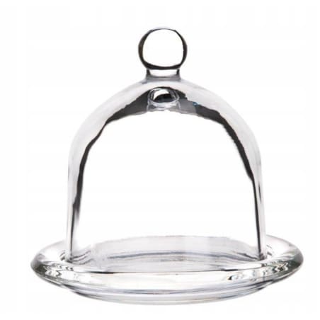 POJEMNIK SZKLANY NA CYTRYNĘ żywność z kloszem