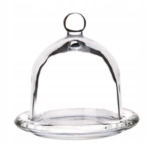 POJEMNIK SZKLANY NA CYTRYNĘ żywność z kloszem