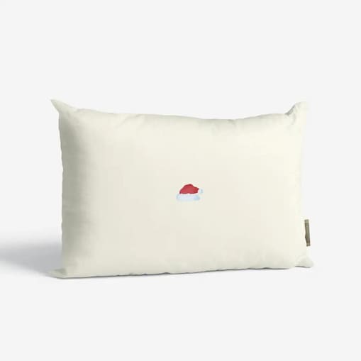 Poduszka świąteczna -Minimalistyczna czapka