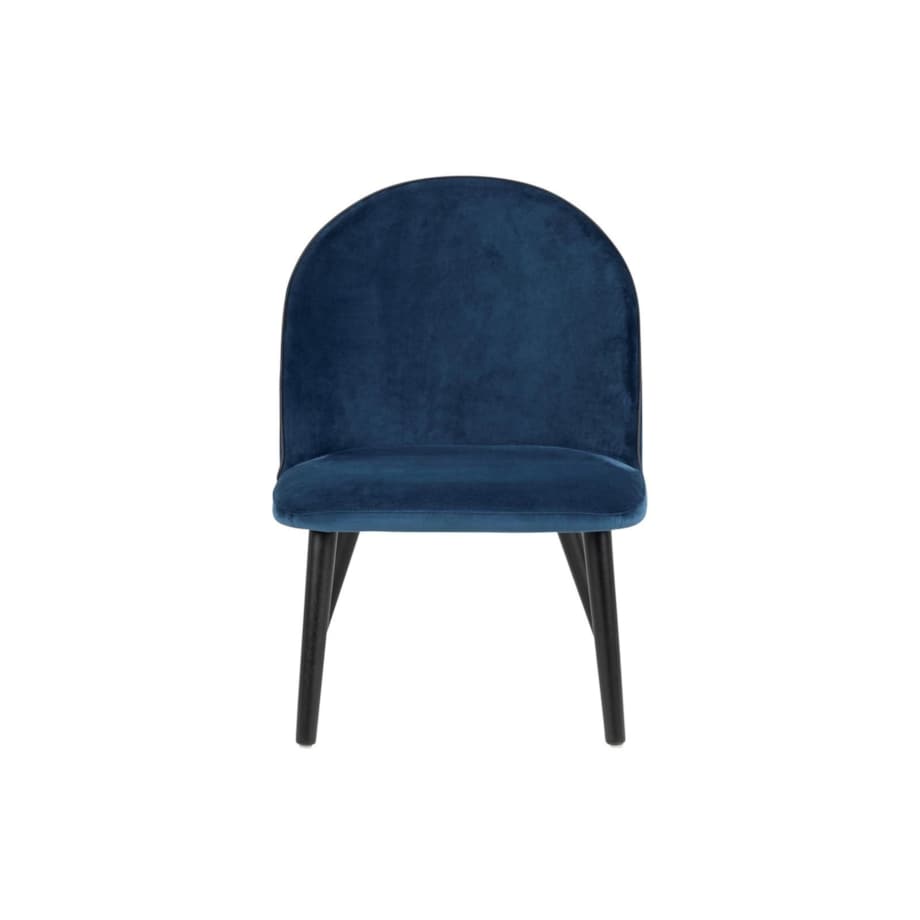 Krzesło Manley VIC navy blue tapicerowane