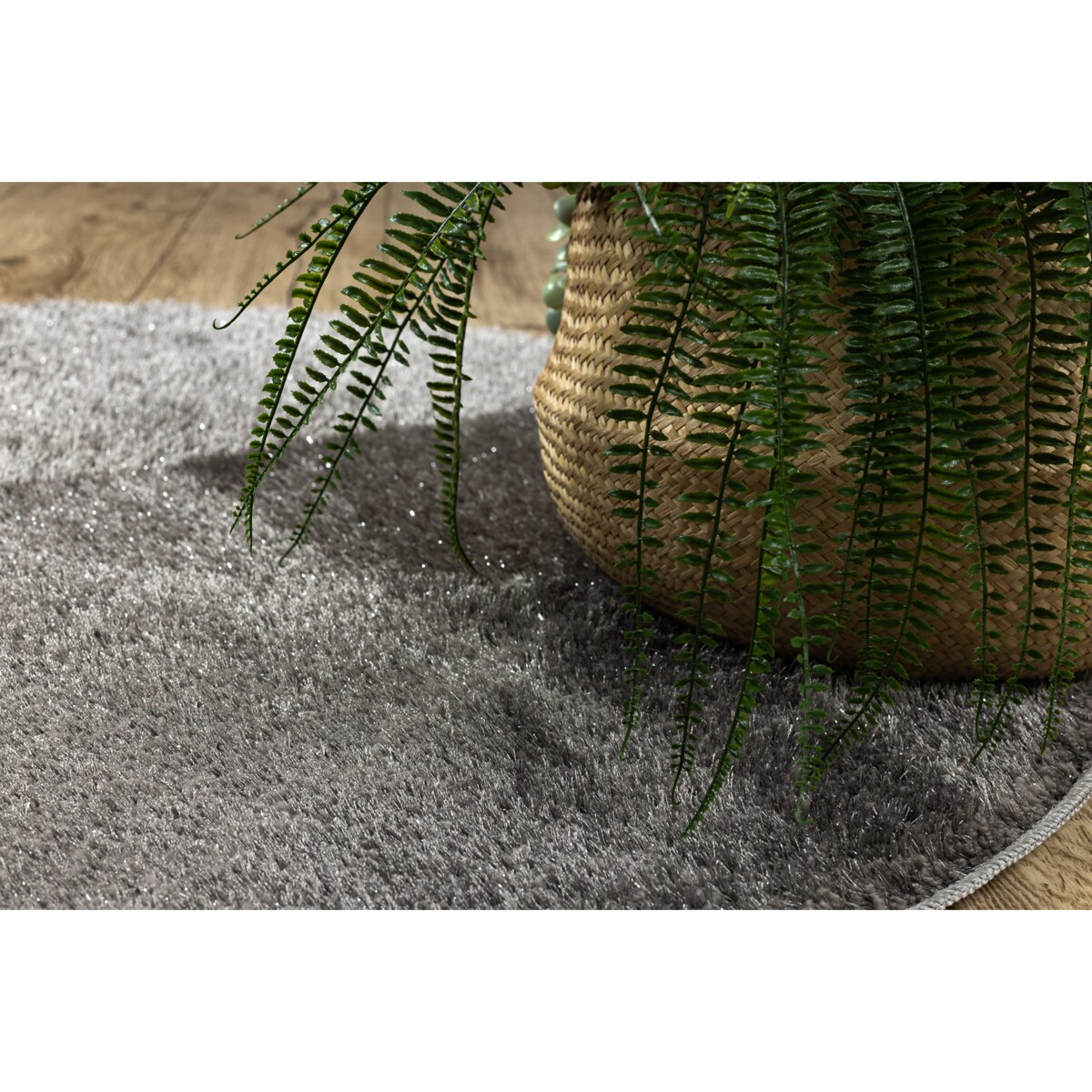 Dywan łazienkowy SYNERGY koło glamour, koło 67 cm