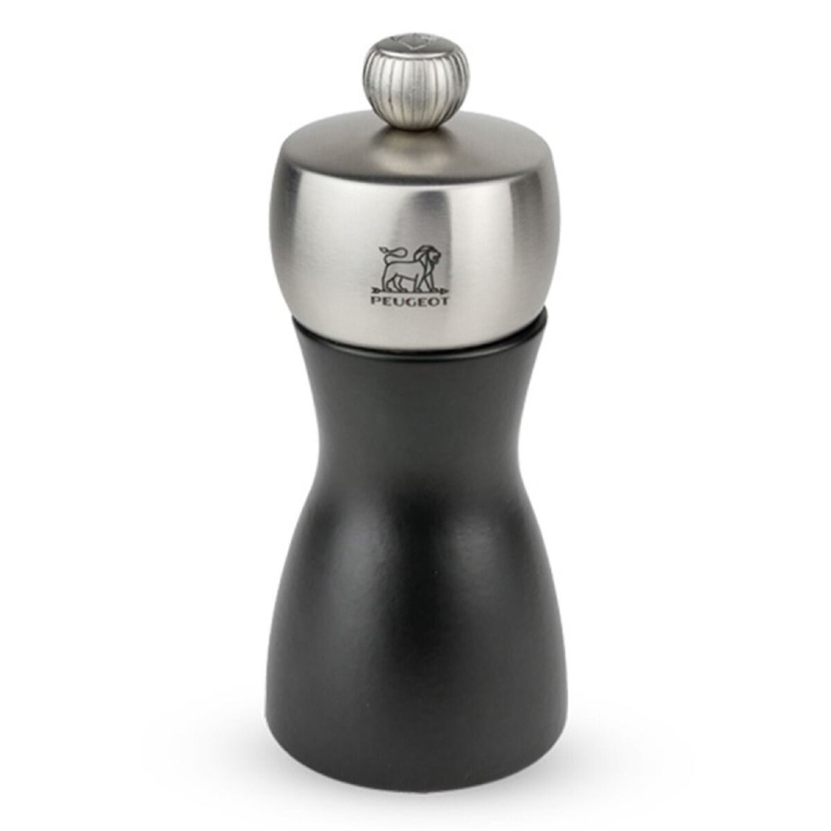 Młynek do soli Fidji czarny mat, 12 cm, Peugeot