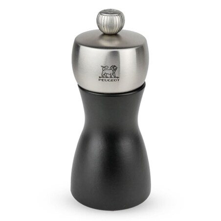 Młynek do soli Fidji czarny mat, 12 cm, Peugeot