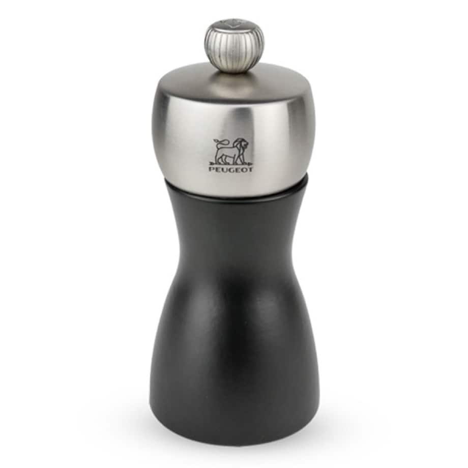 Młynek do soli Fidji czarny mat, 12 cm, Peugeot