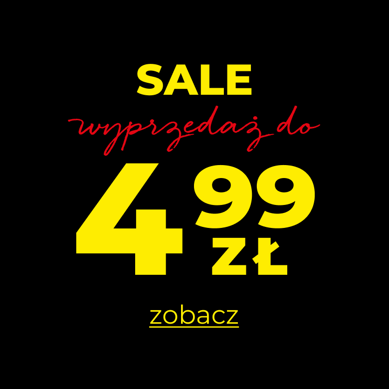 Summer Sale -50% do 4.99