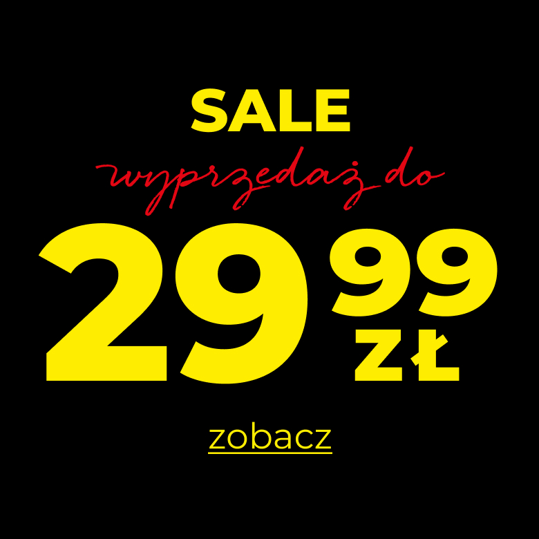 Sale -50% do 29.99